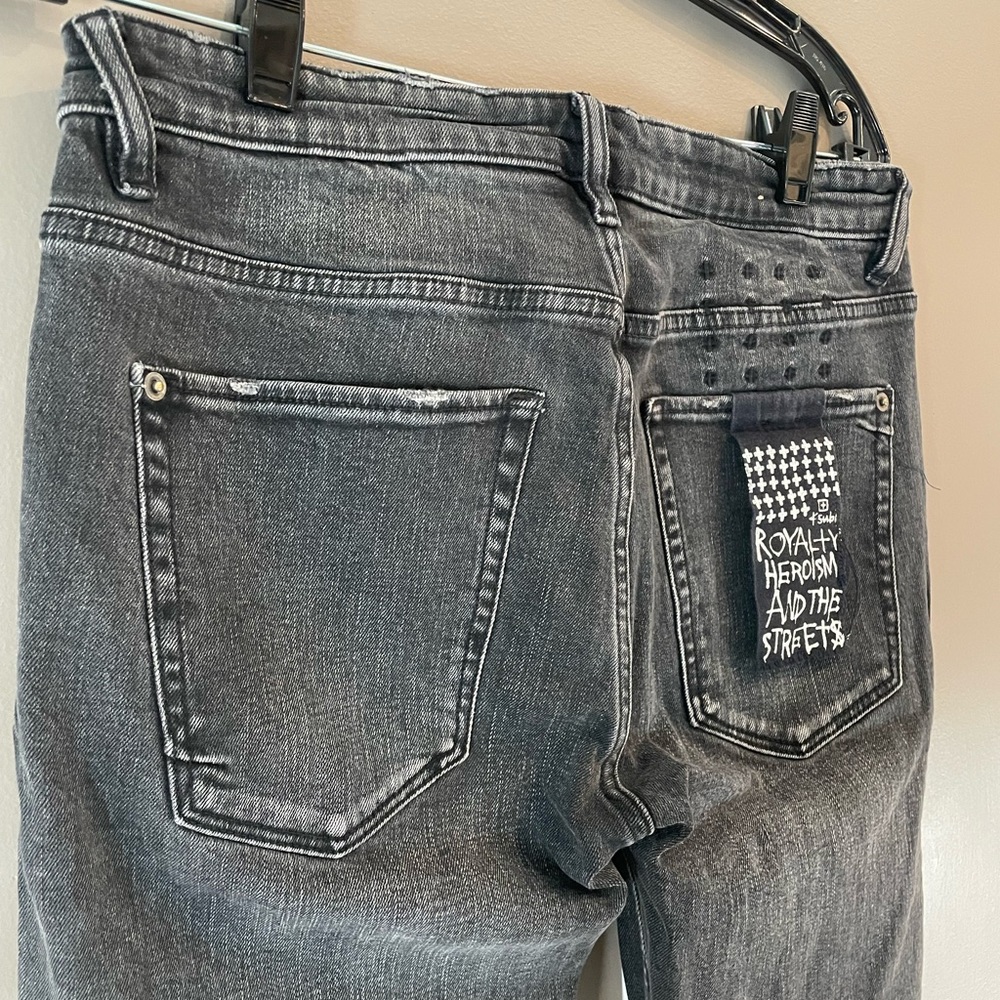 Black denim Ksubi jeans size 32 X 30